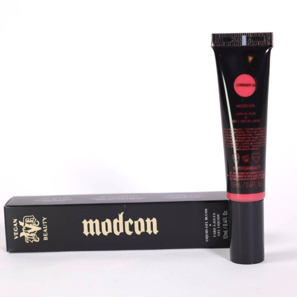 KVD Beauty Modcon Liquid Gel Blush - 50 Luminary (Peachy Pink) - NIB - Picture 2 of 9